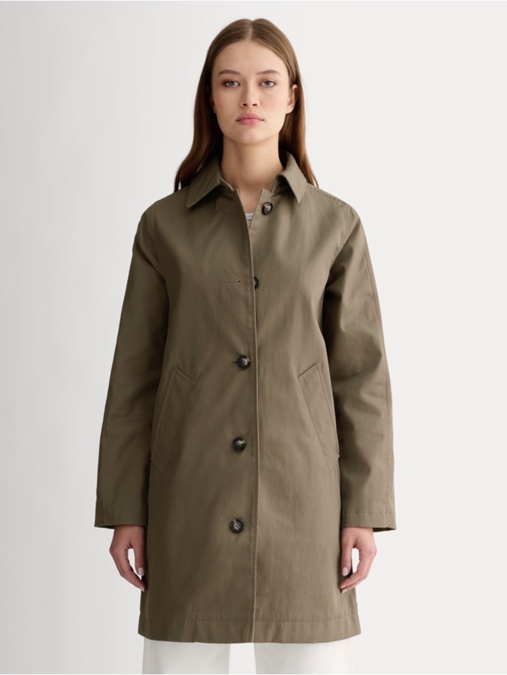 NWT Everlane The Mac Coat